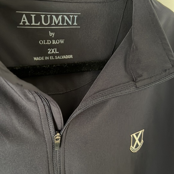 Alumni by Old Row Pullover 1/4 Zip Navy Blue XXL - Picture 7 of 7